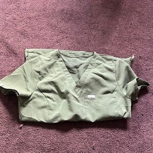 Worn but in good condition does have a small fray included in photos